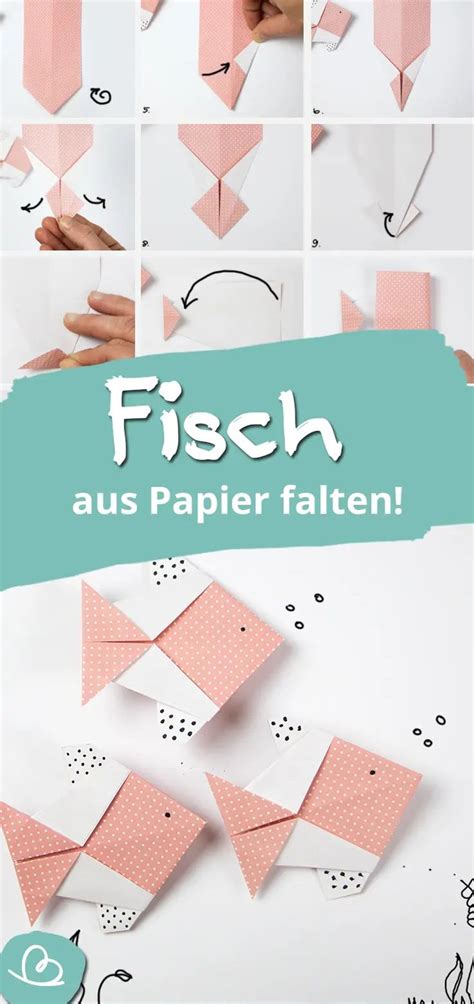 Fisch Rosa Falten Origami Anleitung Mit Pdf Vorlage Origami