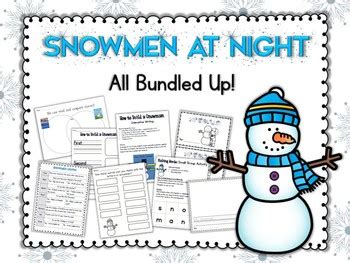 Snowmen at Night Companion Activities by April Showers | TpT