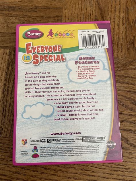 Barney Everyone Is Special DVD | Grelly USA