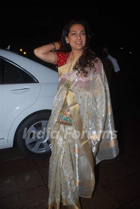 Juhi Chawla at Ramesh Taurani''s 25th Wedding Anniversary Celebrations ...