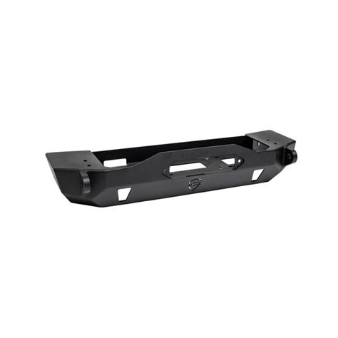 Jcr Offroad Mauler Front Winch Bumper In Black Finish With Stinger Grill Guard For 84 01 Jeep