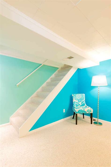 What Color to Paint the Basement Ceiling | Basement remodeling ...