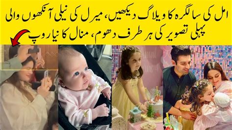 Amal Muneeb S Th Birthday Celebration Vlog Minal Khan S New Pics