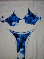 ZAFUL Tie Dye Cutout Plaited Bikini Swimwear In BLUE ZAFUL