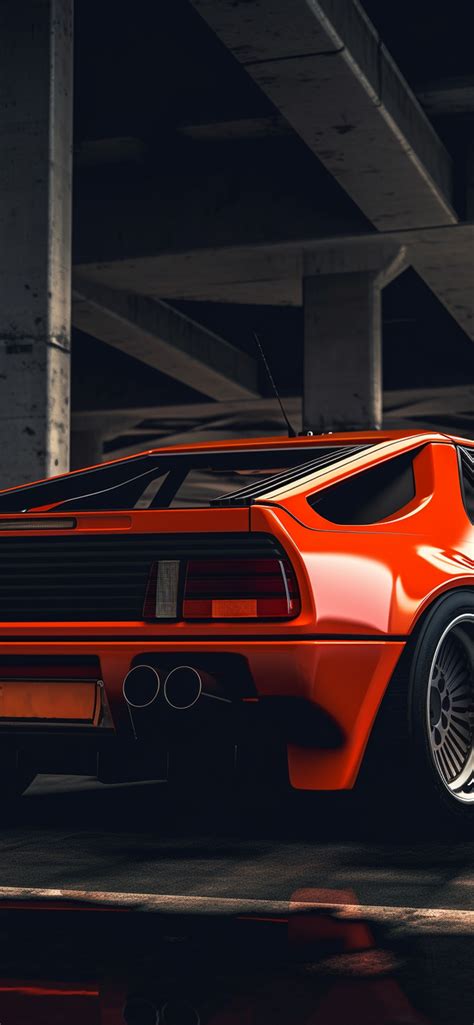 Red BMW M1 Wallpapers - Cool Cars Wallpapers for iPhone 4k