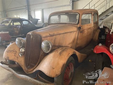 Car Ford Tudor Sedan 1933 For Sale PreWarCar