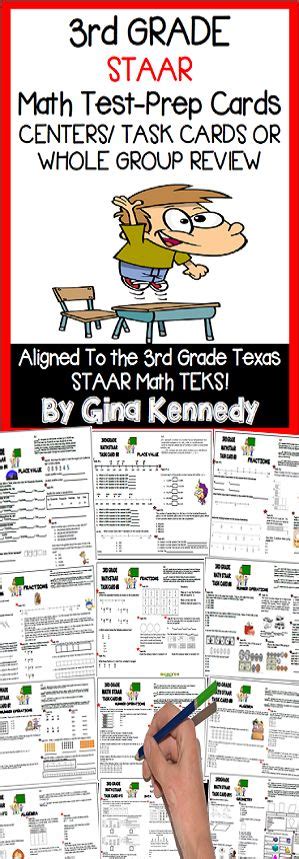 3rd Grade Staar Math Review Activities All Teks Staar Math Math