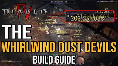 Best Whirlwind Dust Devils Barbarian Build Guide Season Diablo