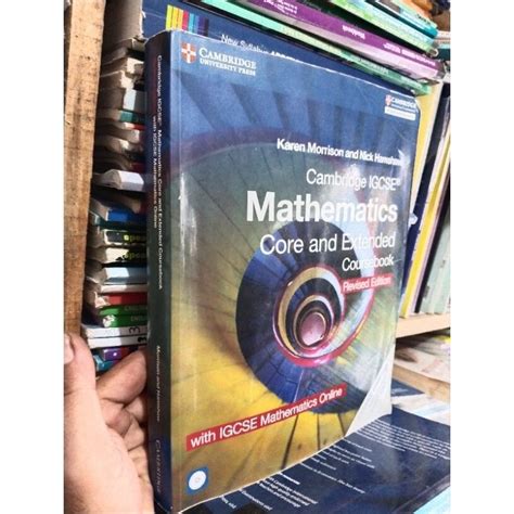 Jual Buku Cambridge IGCSE Mathematics Core And Extended Course Book