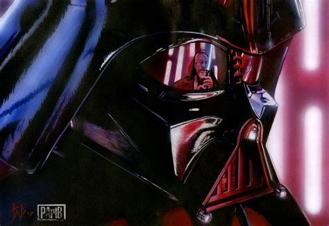 “destiny Darth Vader Vs Obi Wan Kenobi” By Paul Butcher Nerds Love Art