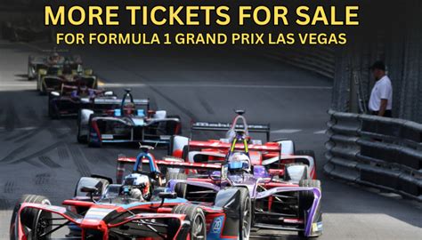 Formula 1 Las Vegas Grand Prix: More Tickets Up for Sale This March