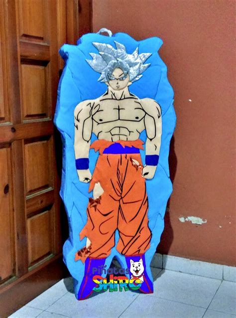 Piñata Goku Ultra instinto Piñatas Piñata Goku