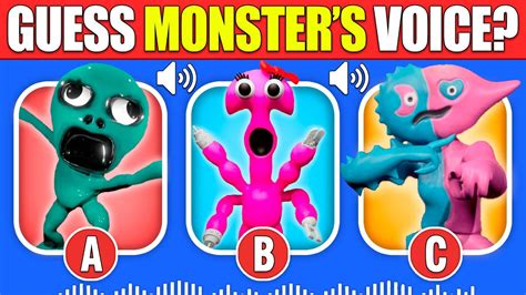 Guess The Monster S Voice Garten Of Banban Benito