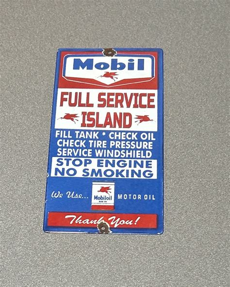 Vintage Mobil Pegasus Porcelain Sign Car Oil Gas Truck Etsy