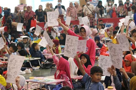 PKK Kota Pontianak Moorlife Gelar Lomba Mewarnai Dan Gerakan Makan