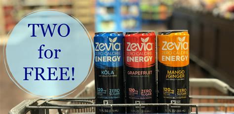 Get TWO Zevia Energy Drinks for FREE at Kroger During Mega Event ...