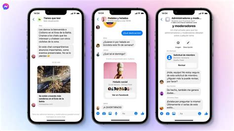 Novedades En Meta Los Chats De Comunidades Para Messenger Y Facebook