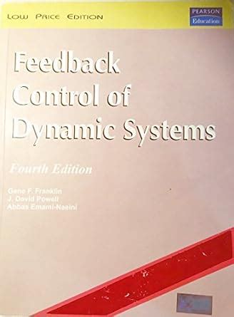 Feedback Control Of Dynamic Systems Gene F Franklin Amazon In Books