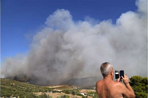 Greece wildfires: Winds fan 2 new blazes outside of Athens