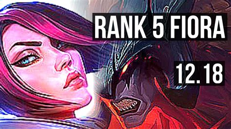 Fiora Vs Aatrox Top Rank Fiora Kr Challenger