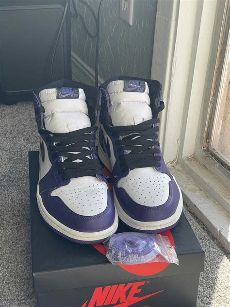 Jordan Brand Jordan 1 Court Purple | Grailed