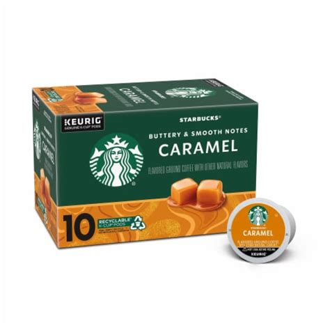 Starbucks Flavored K Cup Coffee Pods Caramel For Keurig Brewers