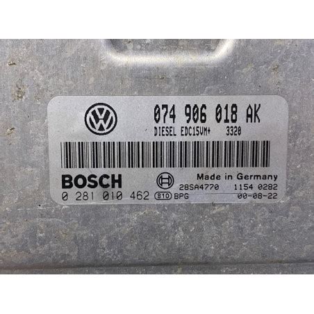 Ecu Motor Bosch Edc Vm V Vag Ak