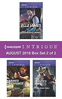 Harlequin Intrigue August 2018 Box Set 2 Of 2 Three Courageous Words