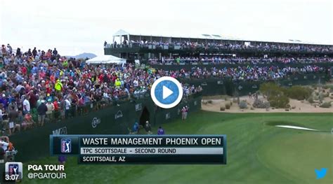 Los Mejores Golpes De La Segunda Ronda Del Waste Management Phoenix Open