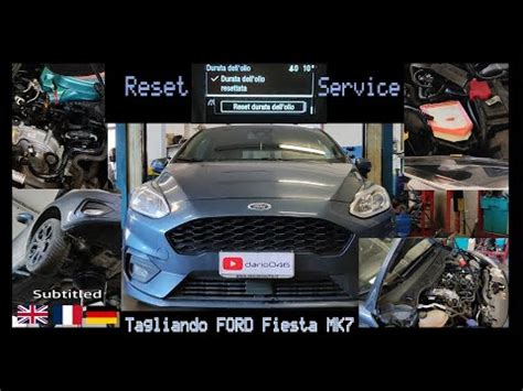 Cambio Olio E Reset Della Spia Su Ford Fiesta Ecoboost St Line