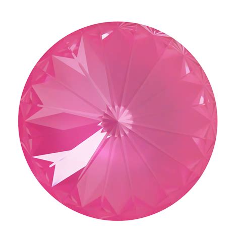 Swarovski 1122 Rivoli 12mm Crystal Electric Pink Ignite HA1