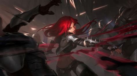 Papel De Parede Liga Dos Lend Rios Legends Of Runeterra Katarina