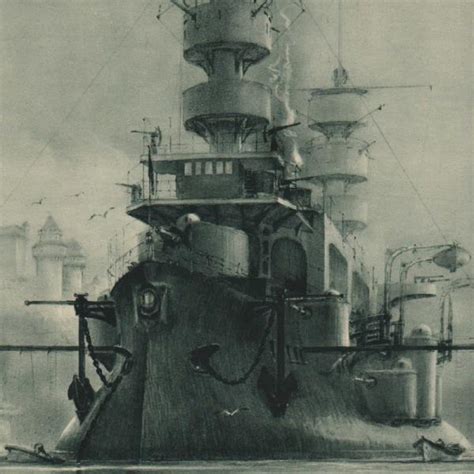 French Pre Dreadnought Battleship Hoche 1886