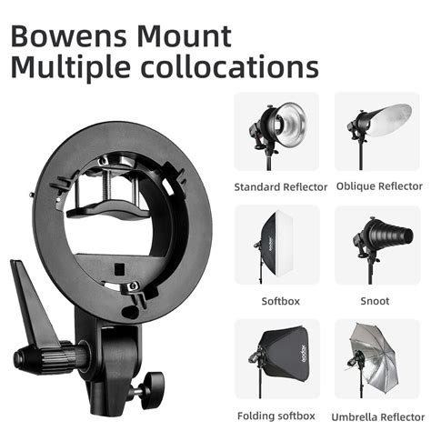 Godox S Type Bracket Bowens Mount Houder Voor Spee Grandado