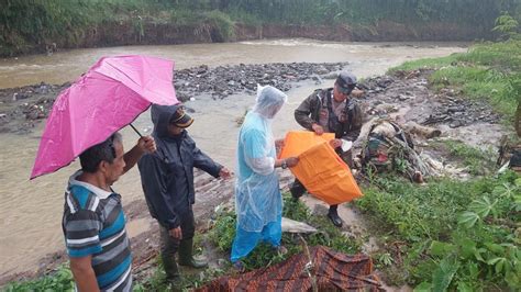 Geger Mayat Wanita Paruh Baya Ditemukan Tergeletak Di Pematang Sawah