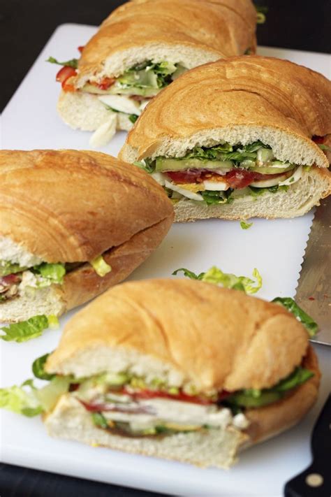 Picnic Sandwich Recipe Full Of Veggies And Protein For An Easy And