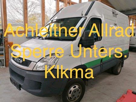 IVECO DAILY Iveco Daily Sprinter Allrad 4x4 Achleitner 2x Sperre Unters