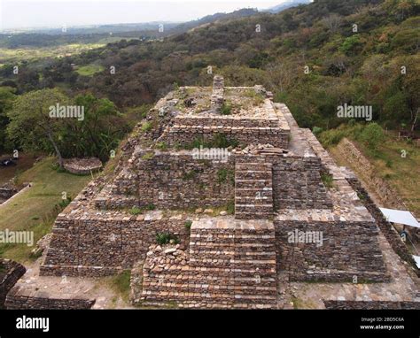 Ruins Of The Archaeological Site Of Tonina A Mayan Palace Complex In