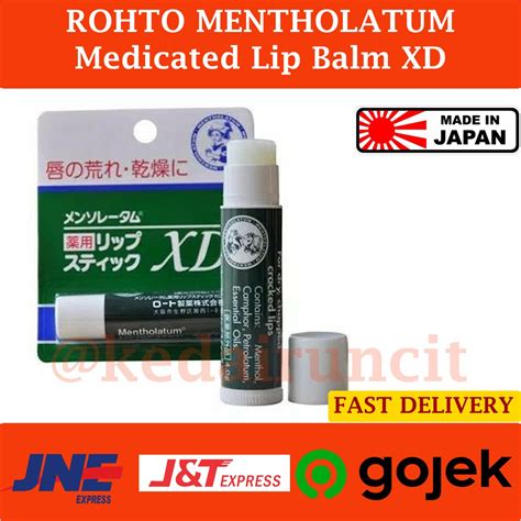 Jual Rohto Mentholatum Medicated Lipbalm Xd Lip Balm Original Japan