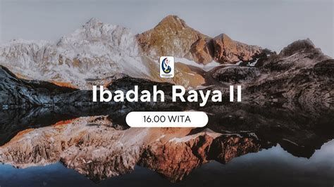 Ibadah Raya Ii Gpdi Persadamas Banjarmasin Minggu 11 Februari 2024