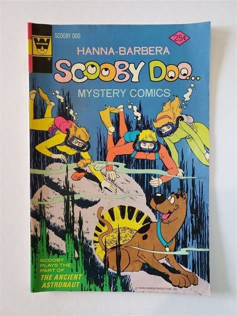 Scooby Doo Comic 28 1974 Hanna Barbera The Ancient Astronaut 4580798763