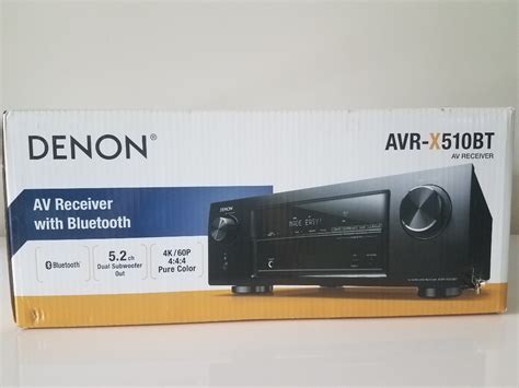 Denon Avr X510bt Audio Soundbars Speakers And Amplifiers On Carousell