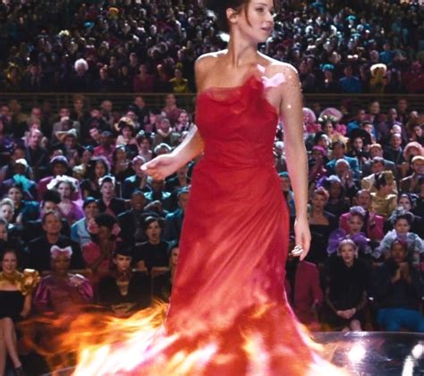 Katniss Everdeen On Fire