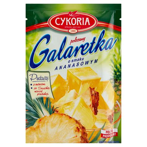 Cykoria Galaretka O Smaku Ananasowym 75 G Cykoria Sklep EMPIK