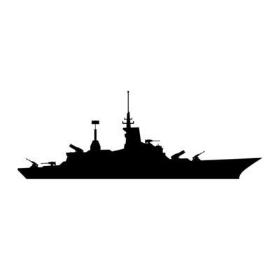 Battleship Silhouette Vector Art, Icons, and Graphics for Free Download