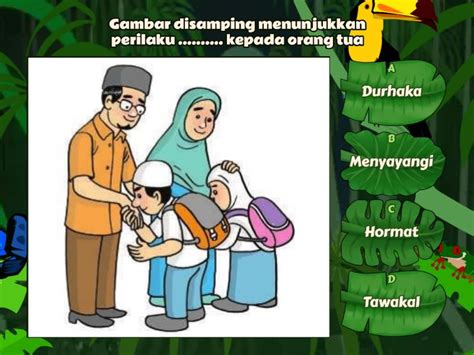 KD 3 6 Memahami Makna Hormat Dan Patuh Kepada Orang Tua Dan Guru Kuis