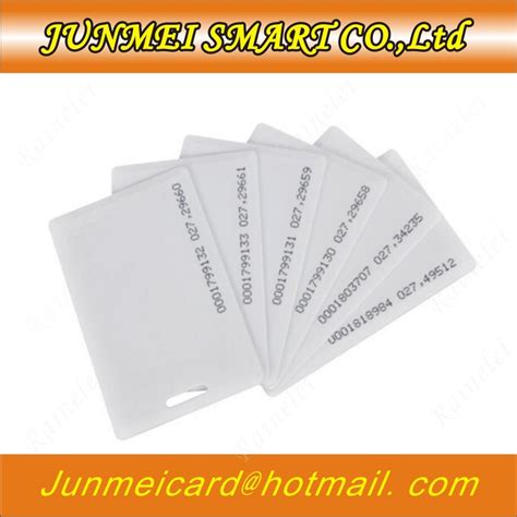 100pcs RFID Card TK4100 125 KHZ RFID Card EM Thick Grandado