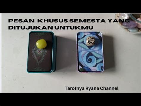 Pilih Kartu Pesan Khusus Semesta Ditujukan Untukmu Youtube