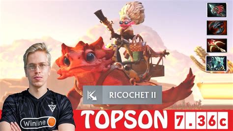 DOTA 2 TOPSON The SNAPFIRE OFFLANE 7 36c YouTube