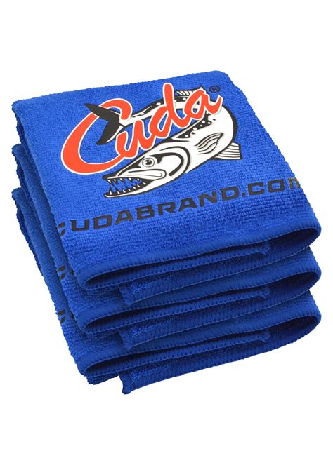 Cuda 3 Pack Microfiber Towels 16 X16 Battle Merchant